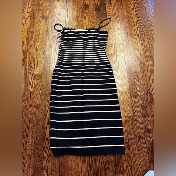 Maeve 12 by Anthropologie Square-Neck Sleeveless Slim Midi Dress - Picture 8 of 9